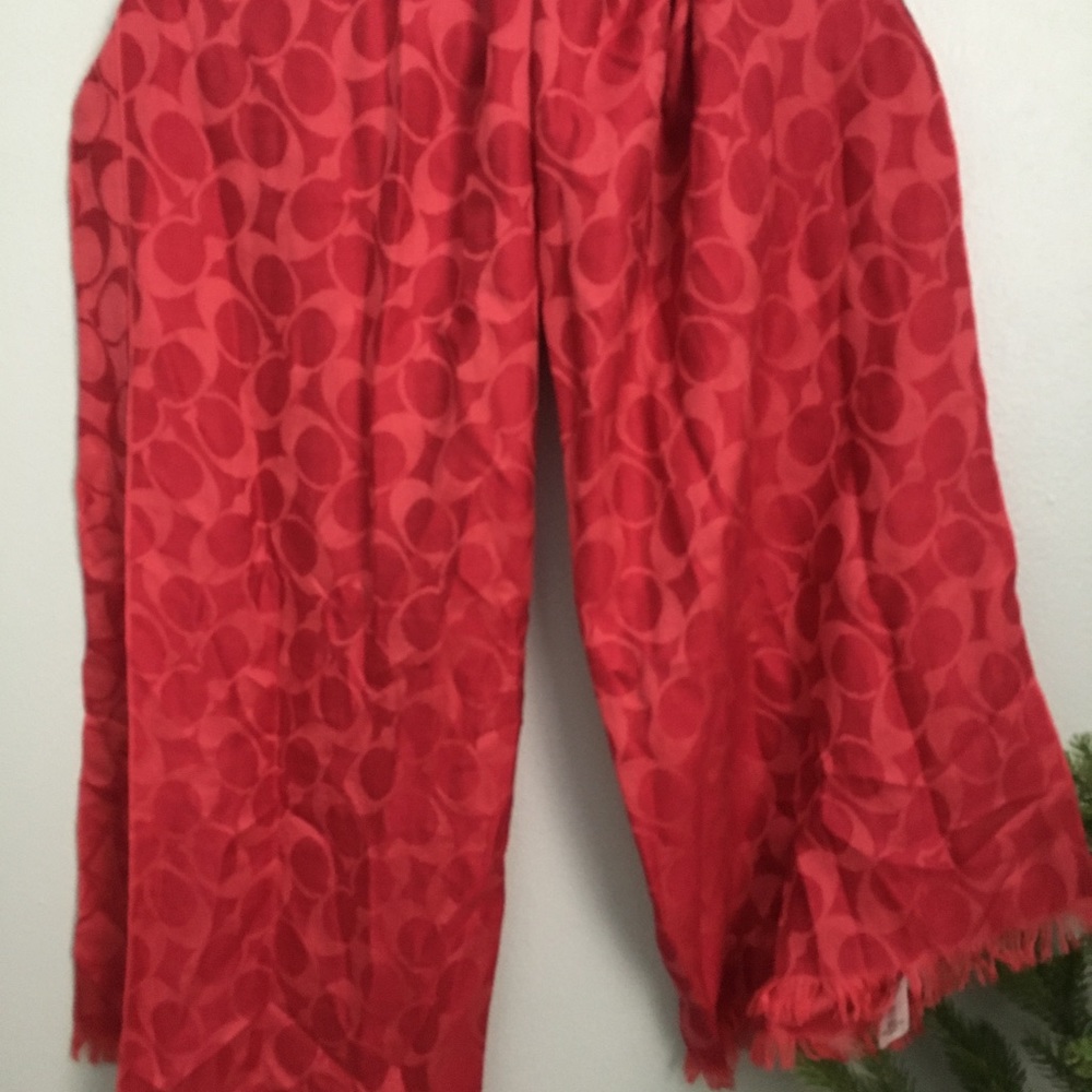 Coach infinity scarf